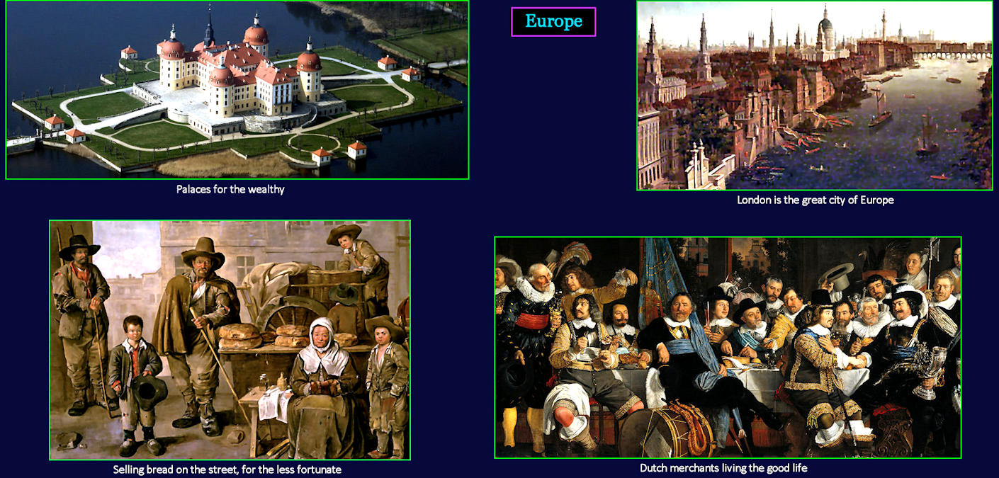 Europe, 1750